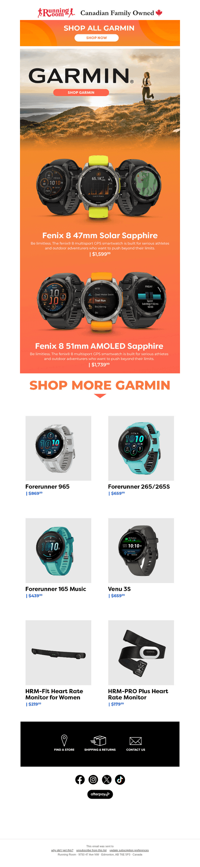 Gear Up For Spring Training With Garmin!