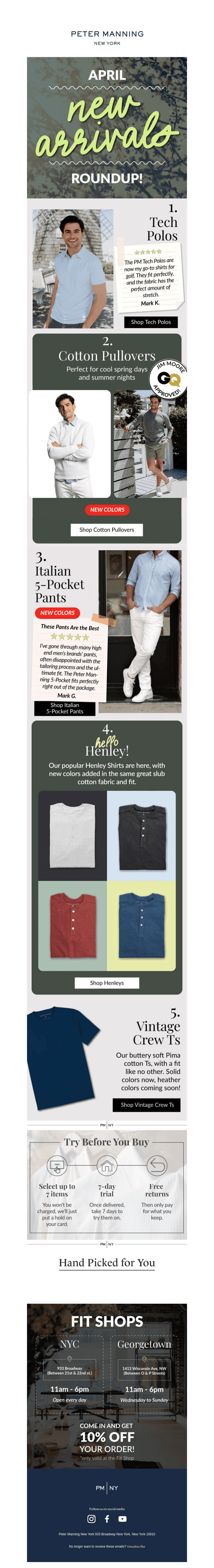 April NEW ARRIVALS Roundup!