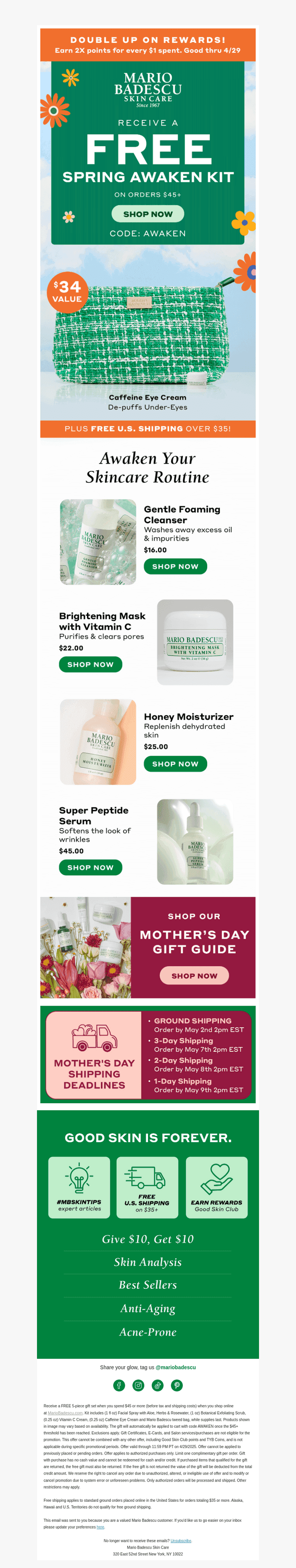 FREE Gift Inside ➕ Double your points