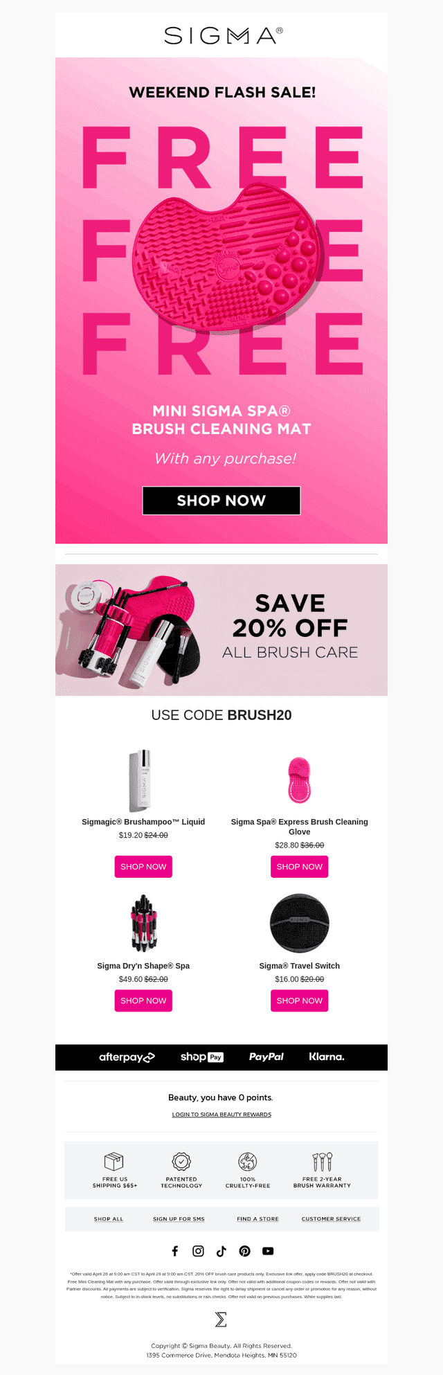 Your Cleanest Brushes Yet—Now 20% Off 🫧