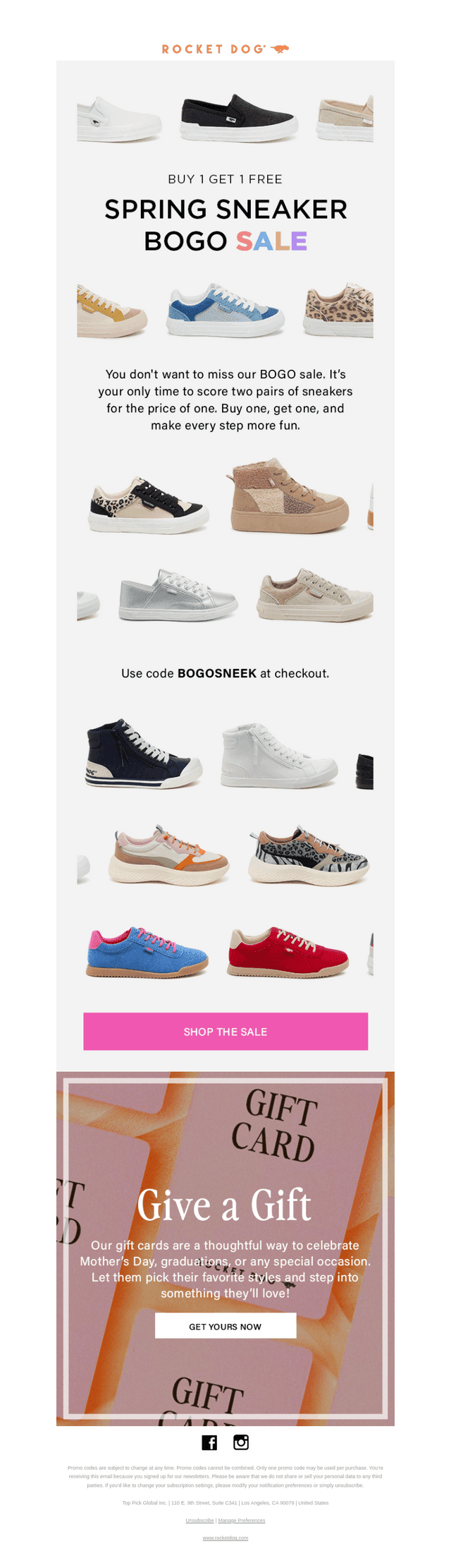 Our Spring Sneaker BOGO Is Almost Over 🌼👟