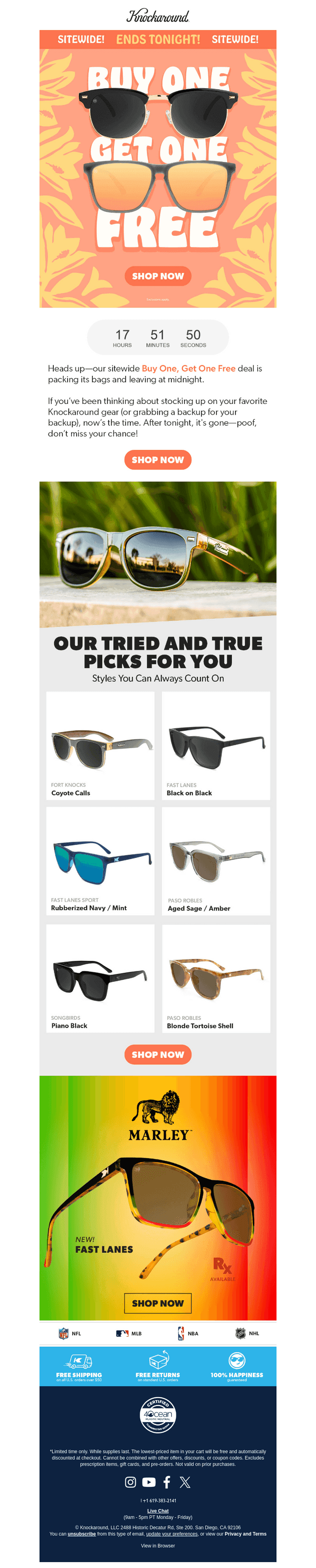 📣 Ends Tonight: Buy One, Get One FREE!