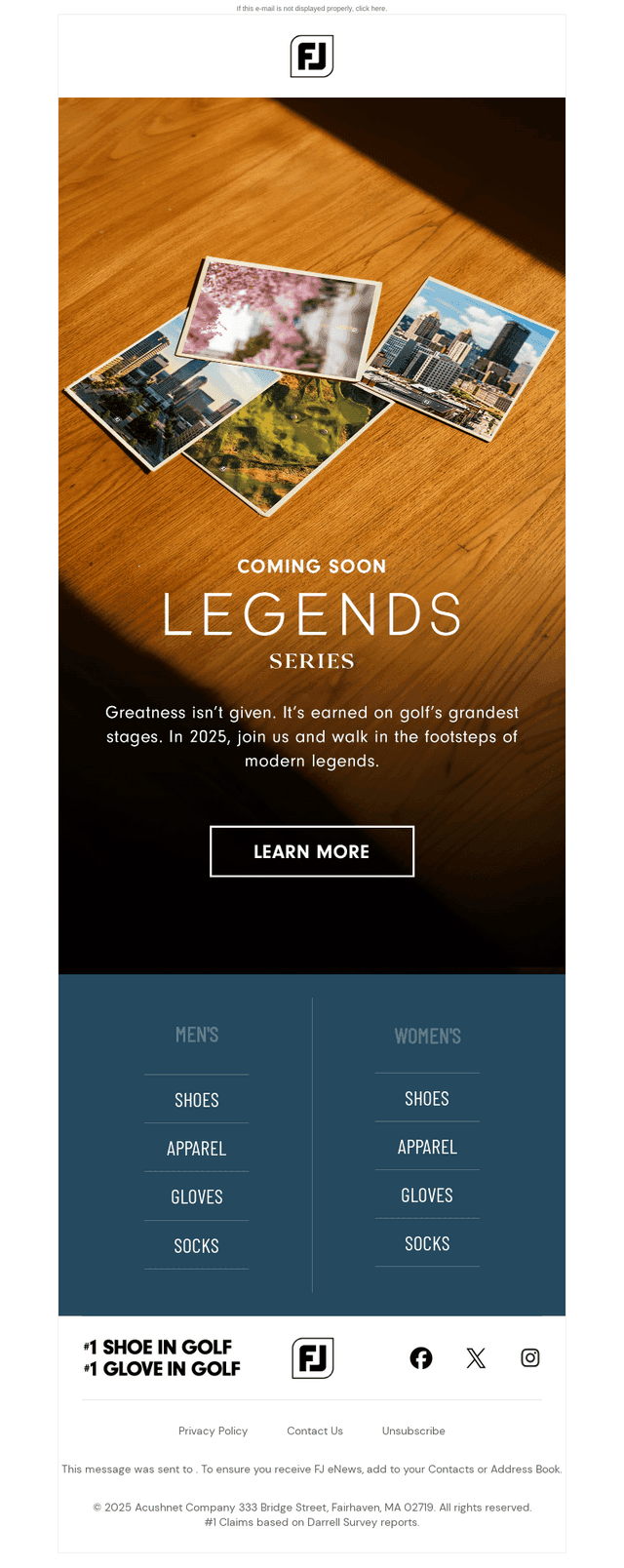 Coming Soon: A New Legend