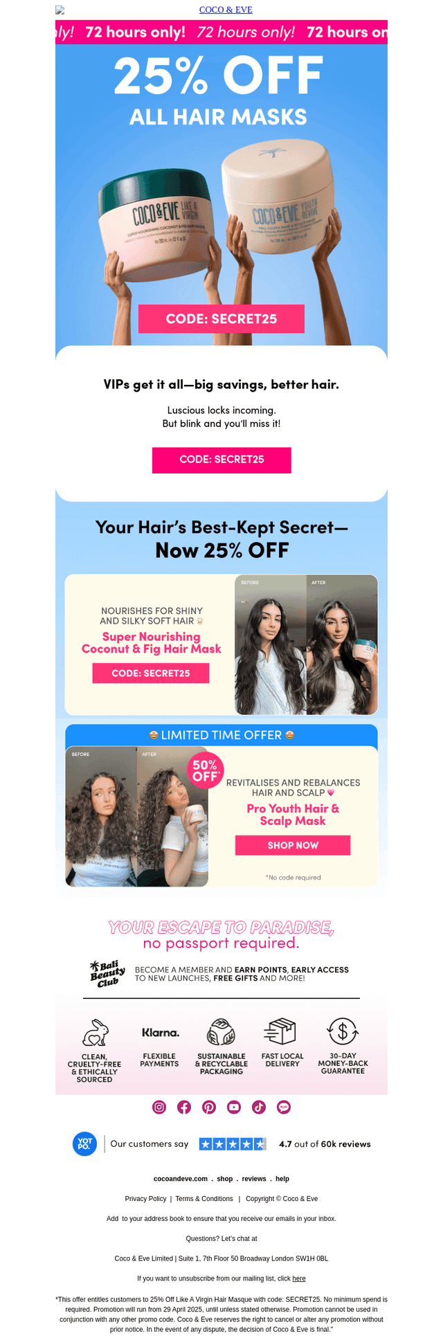 Psst…VIP Only Secret Sale!