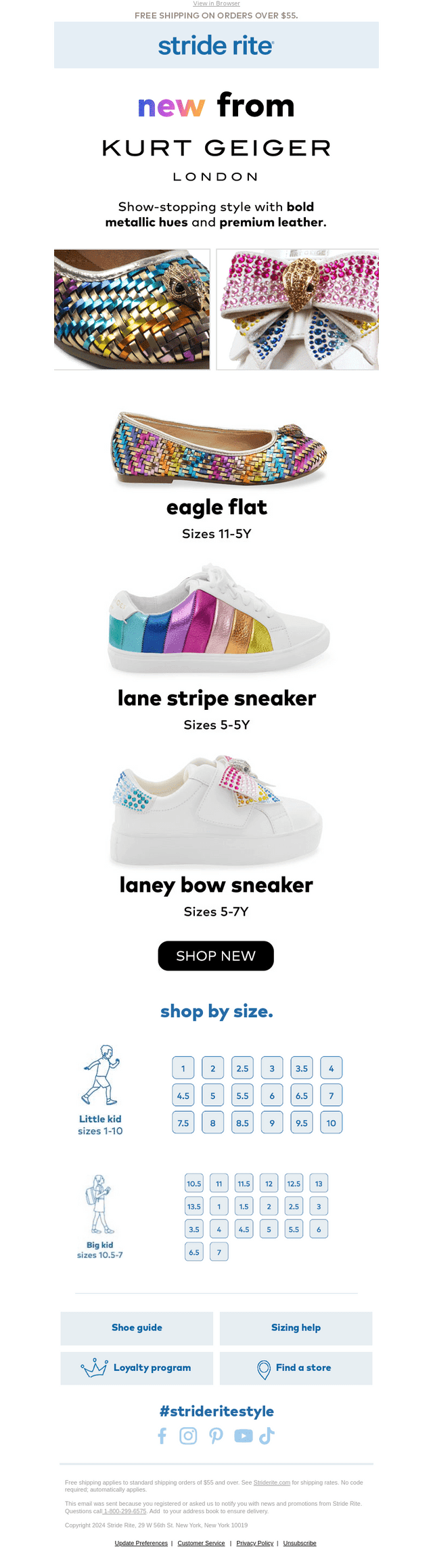 Stride Rite email from Tue, Apr 29, 2025