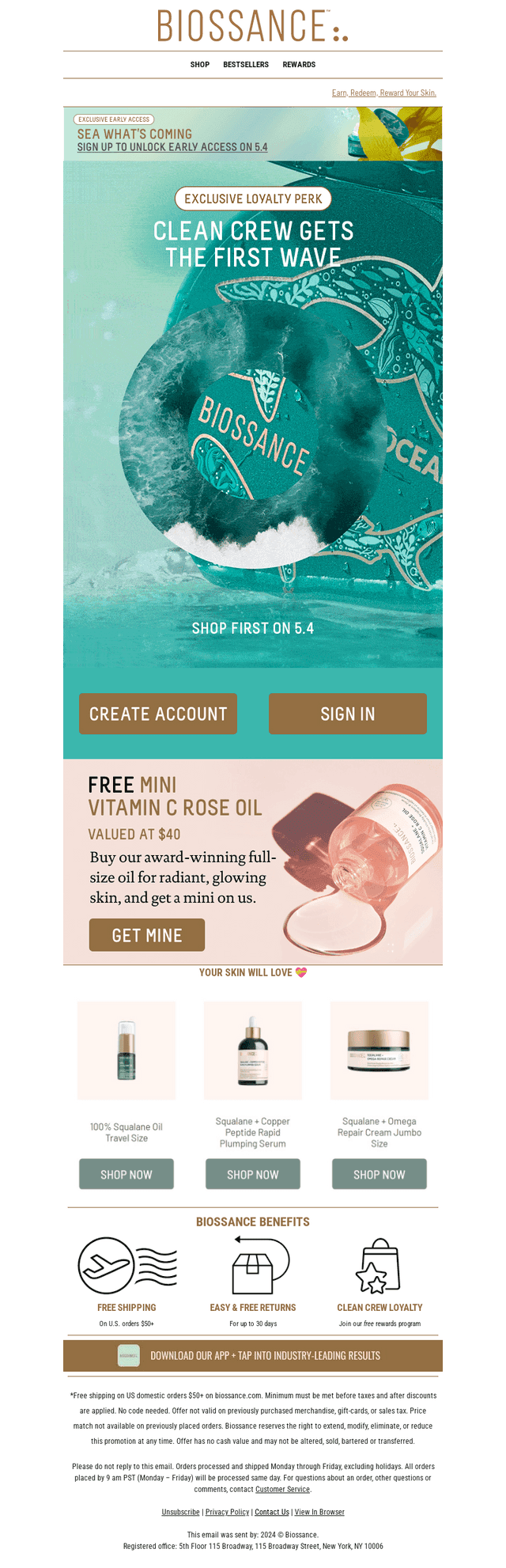 BIOSSANCE email from Tue, Apr 29, 2025