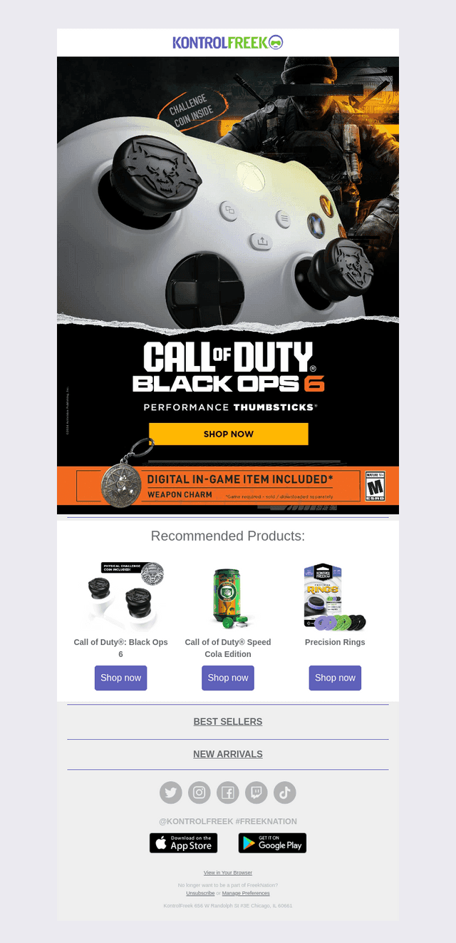 Prepare Your Controller for CoD's New Maps!