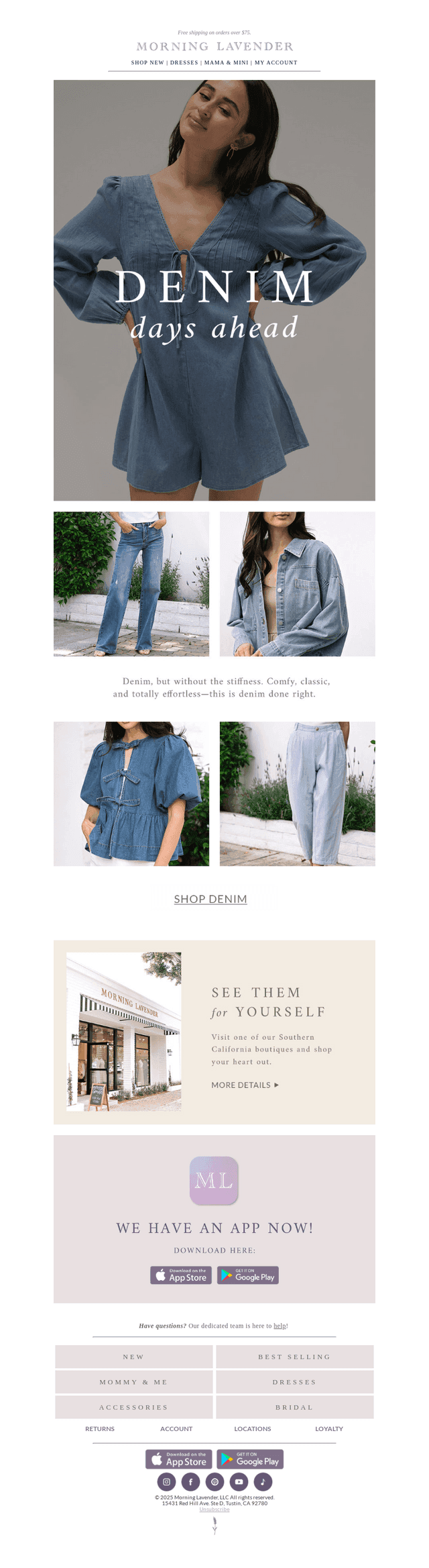 So into denim right now