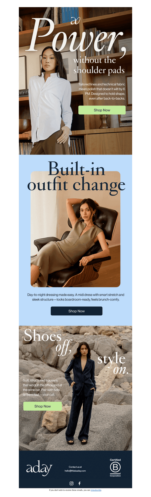 New In: The CEO Lookbook