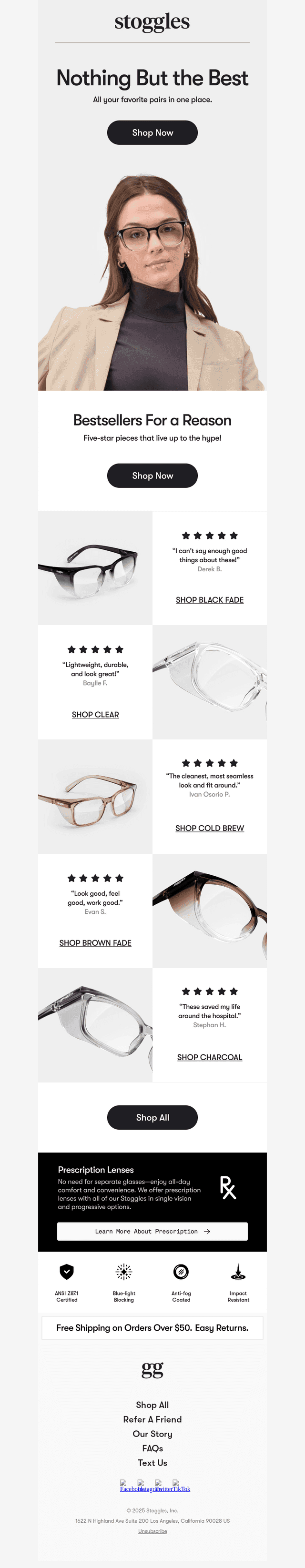 The shades everyone’s choosing
