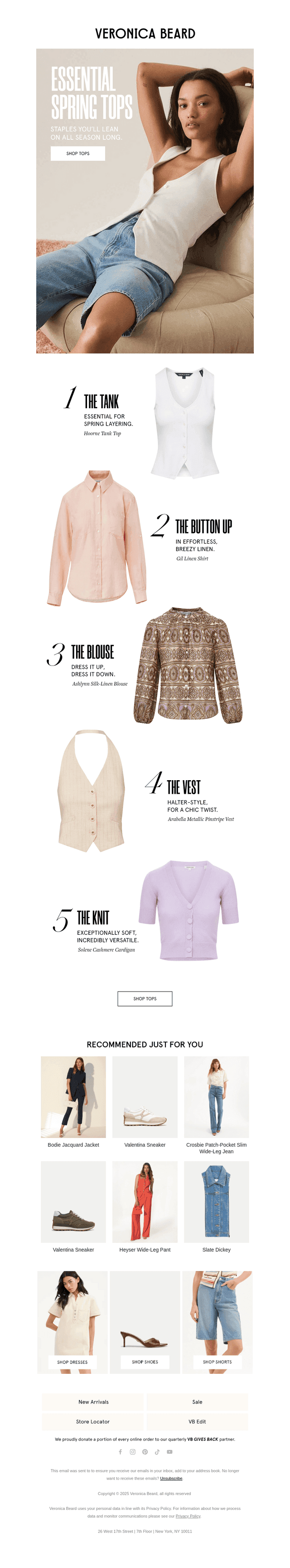 5 Spring Tops You Need Now