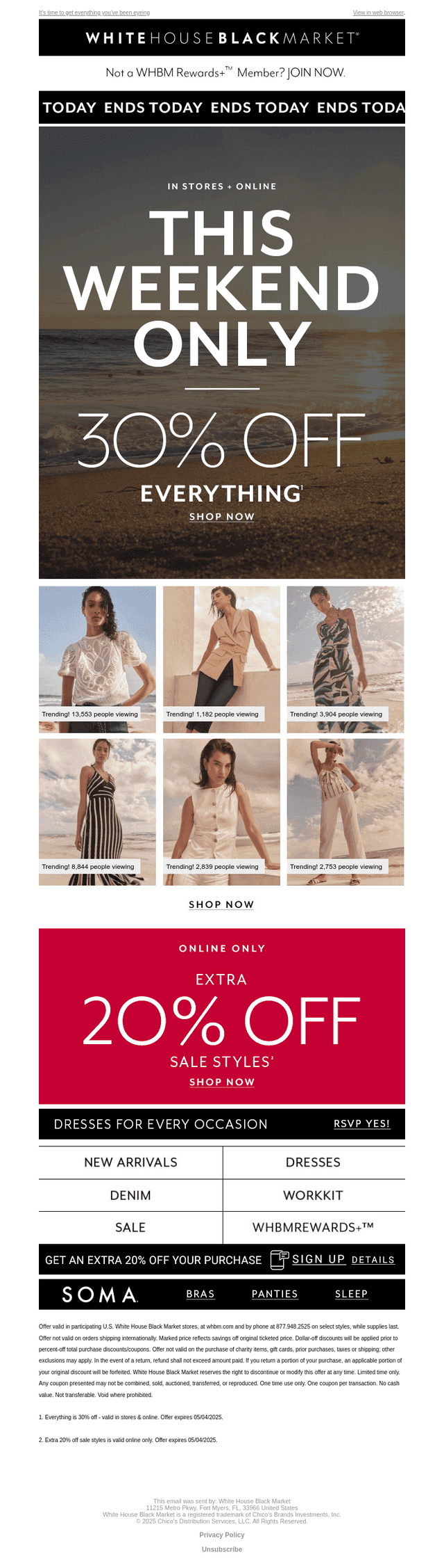 Ends tonight: 30% off EVERYTHING