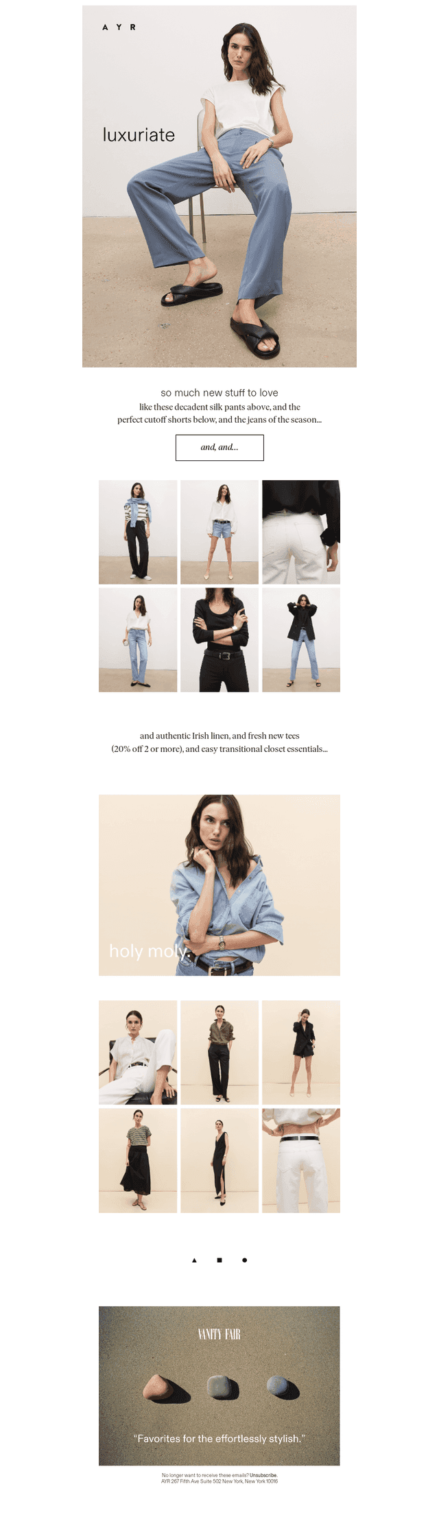 new arrivals, closet revival