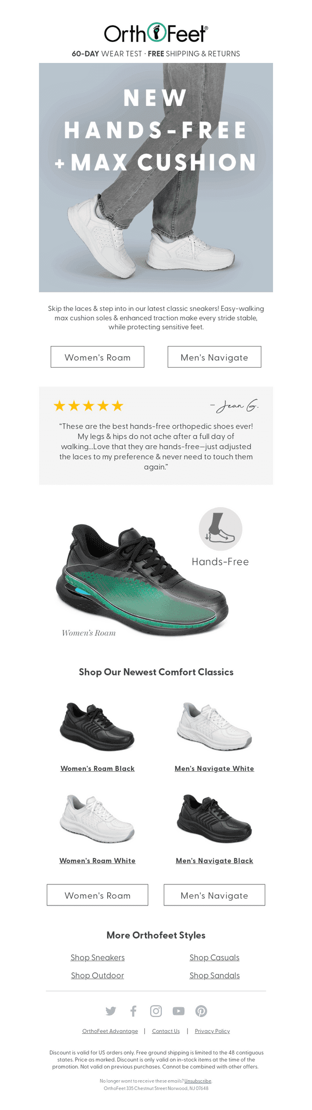 New! Max Cushioned Leather Sneakers
