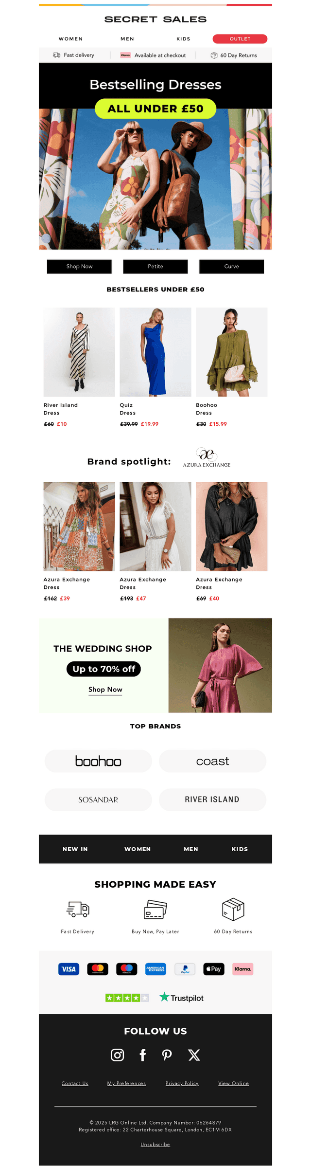 ALL UNDER £50: Dresses & Jumpsuits