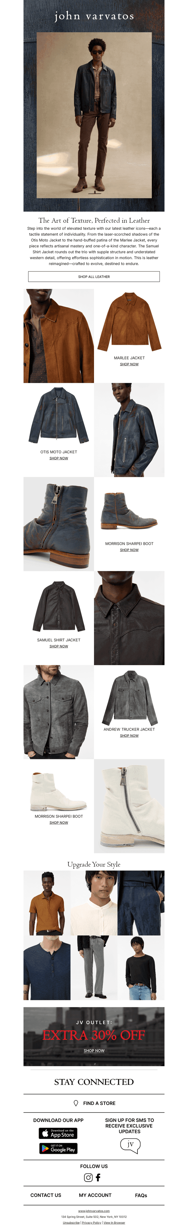 Feel the Difference in JV Leather