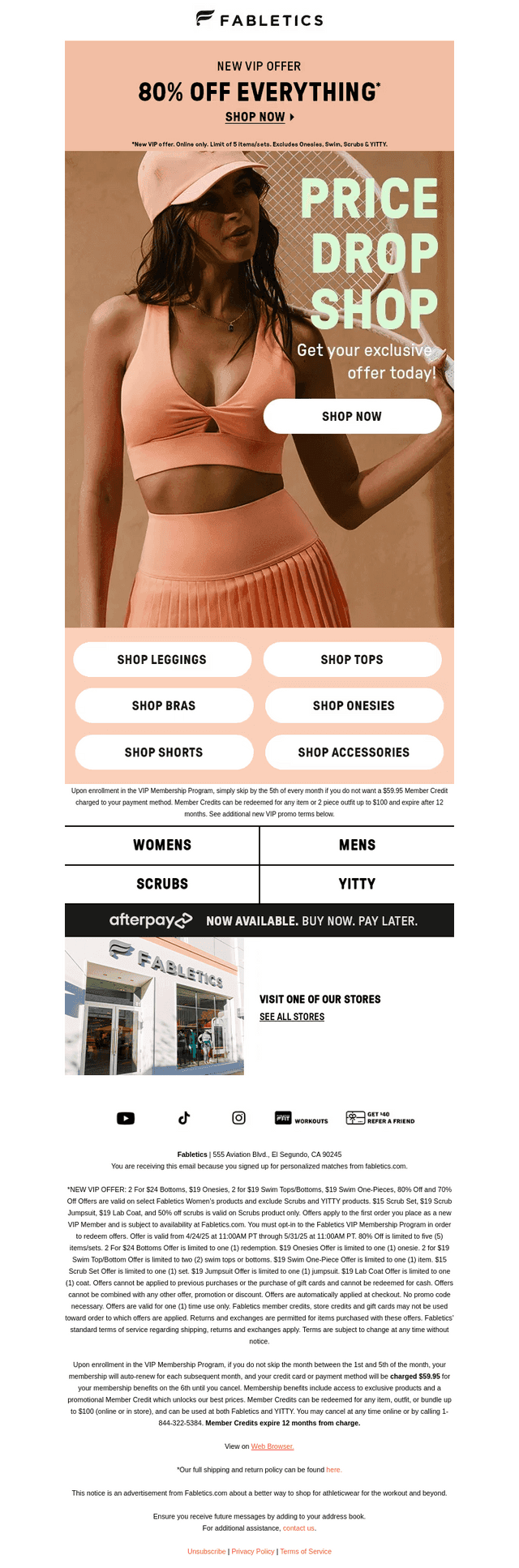 ON NOW: Price Drop Shop
