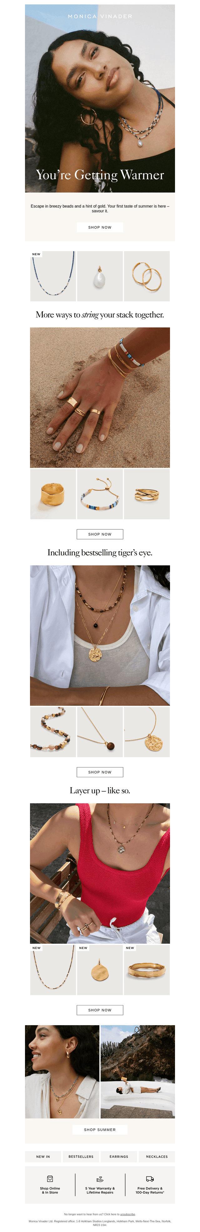 New beads for your next escape