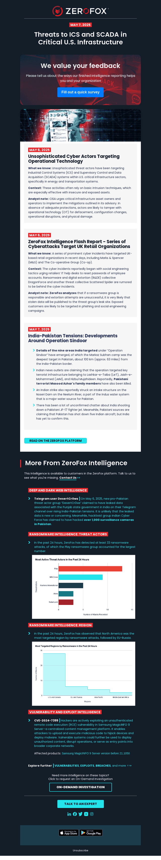 Your Daily Intelligence Brief: CISA Urges Securing OT