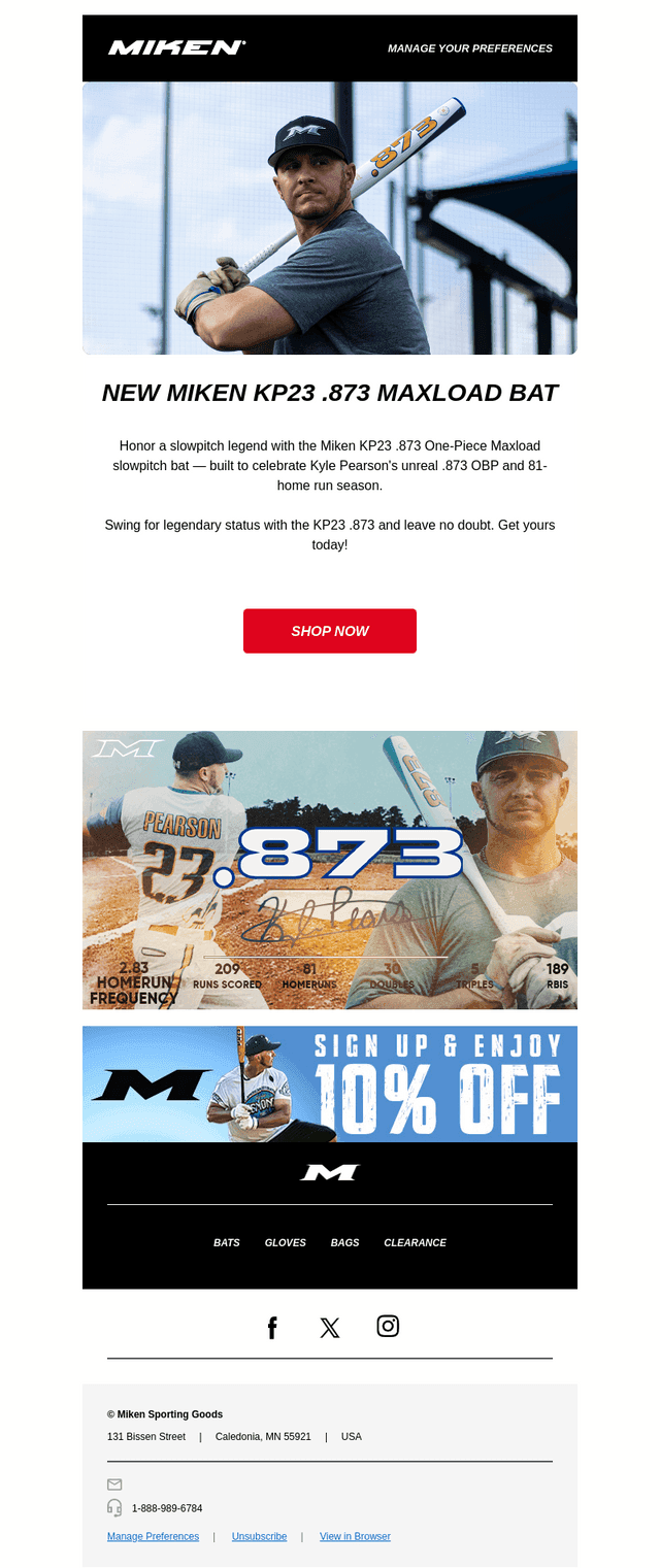 The NEW KP23 .873 is an On-Base Cheat Code