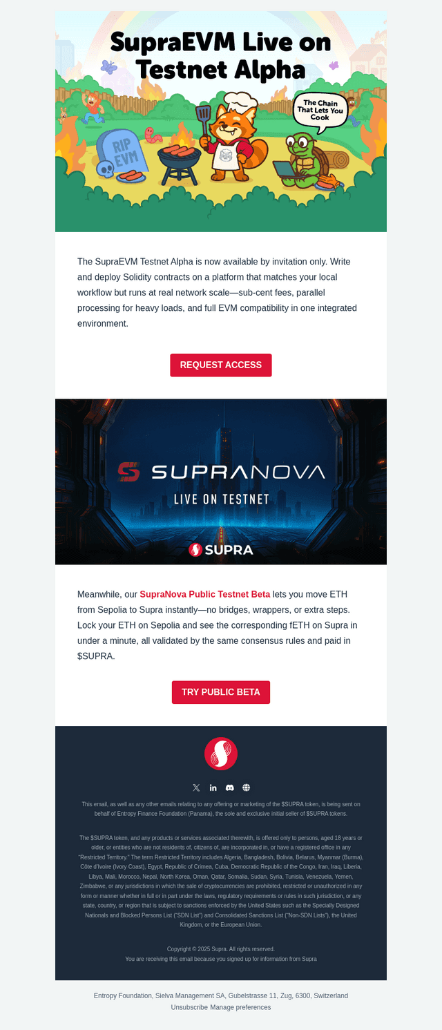 SupraOracles email from Thu, May 8, 2025