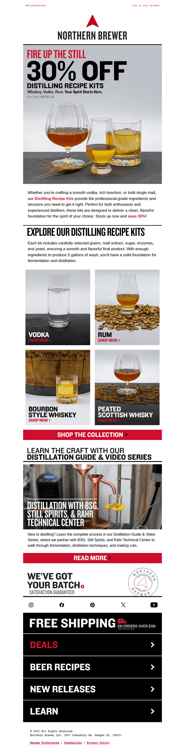 Northern Brewer email from Thu, May 8, 2025