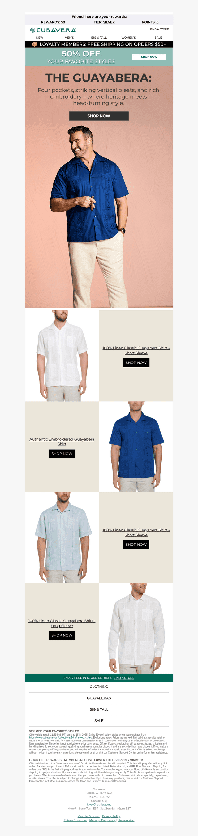 Your Guayabera Awaits ➡️