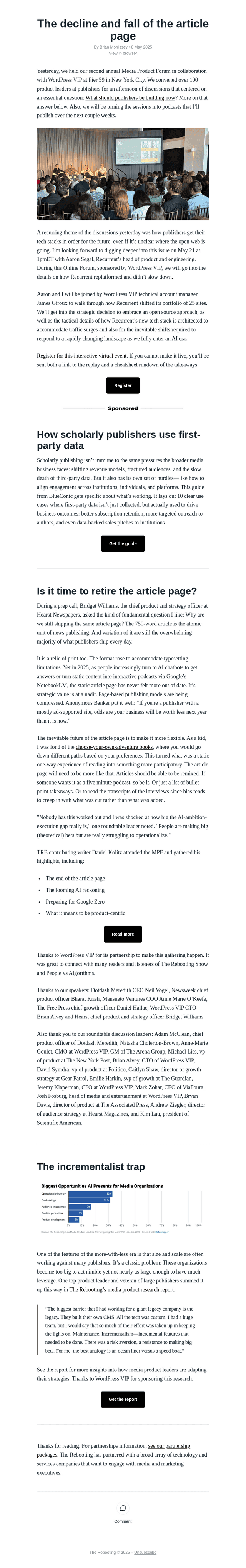 Ghost email from Thu, May 8, 2025