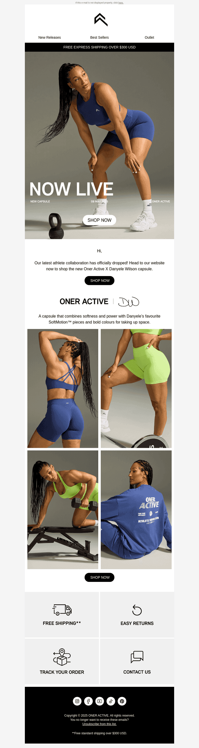 Oner Active X Danyele Wilson is LIVE 🏋️‍♀️