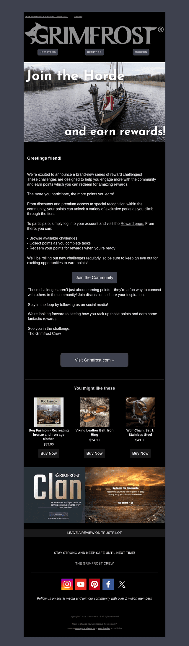 New loyalty feature launched!