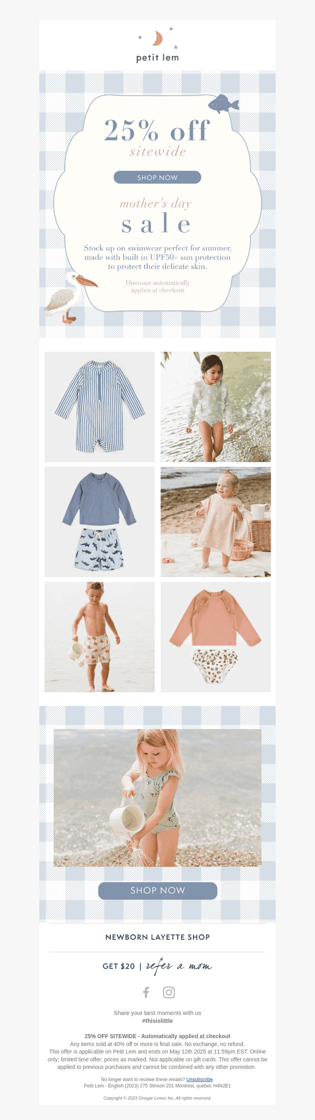 Get 25% off when you shop now!🤩