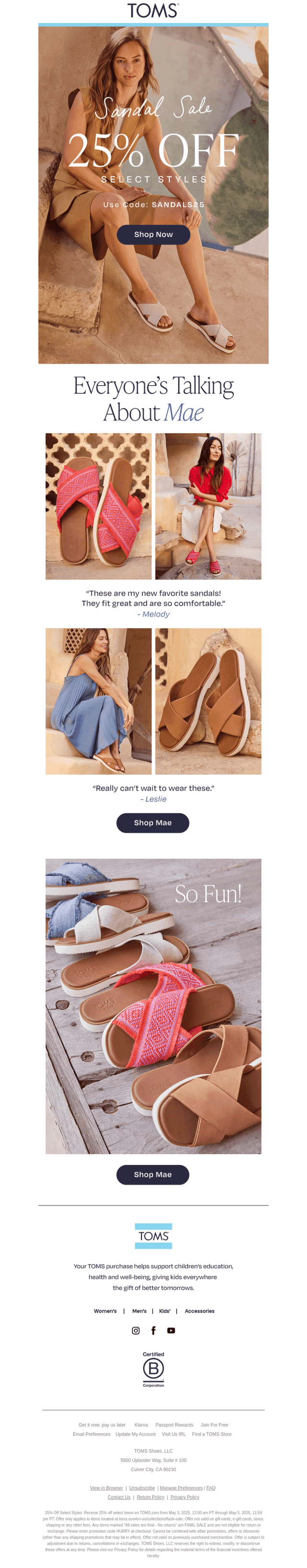 25% Off the Sandals You Need