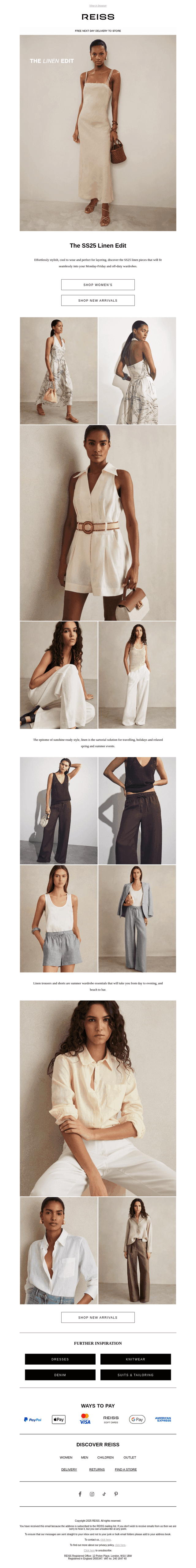 The SS25 Linen Edit