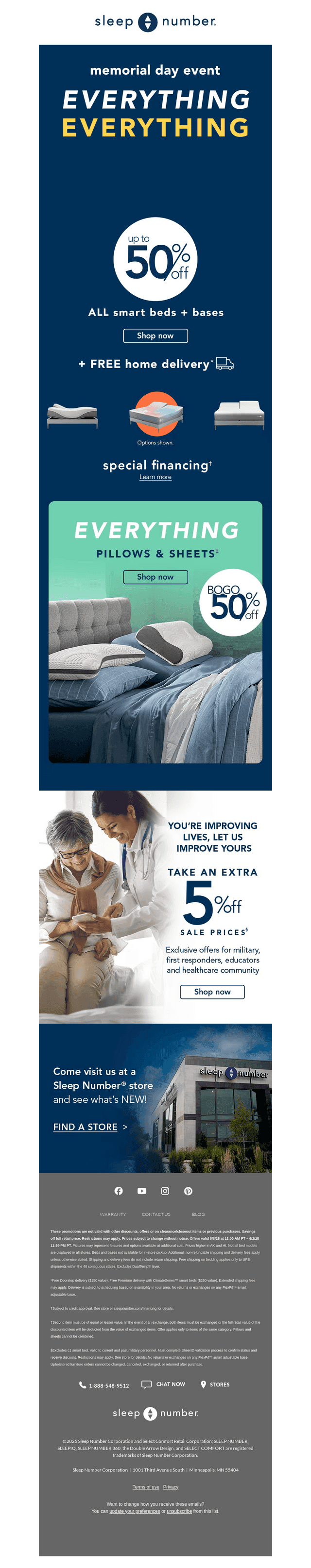 💯 Every Smart Bed + Base On Sale!