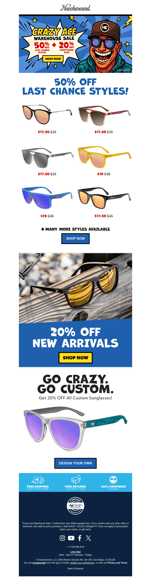 Which pair are you grabbing for 50% off?
