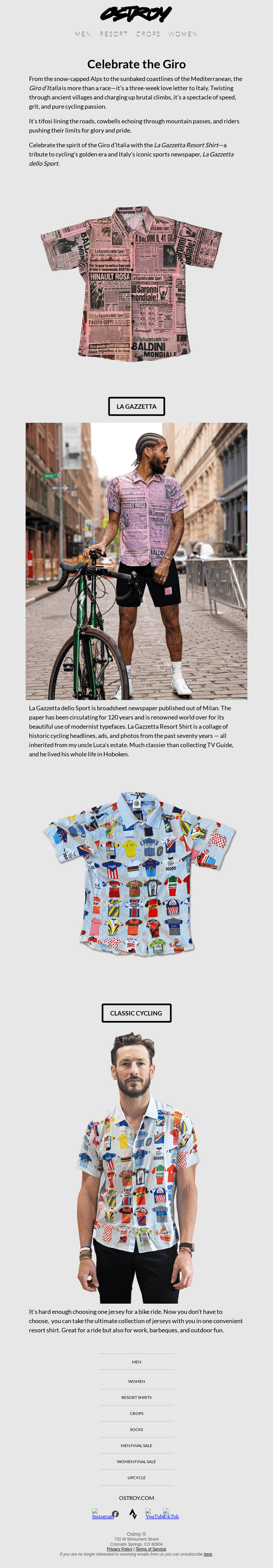 Celebrate the Giro