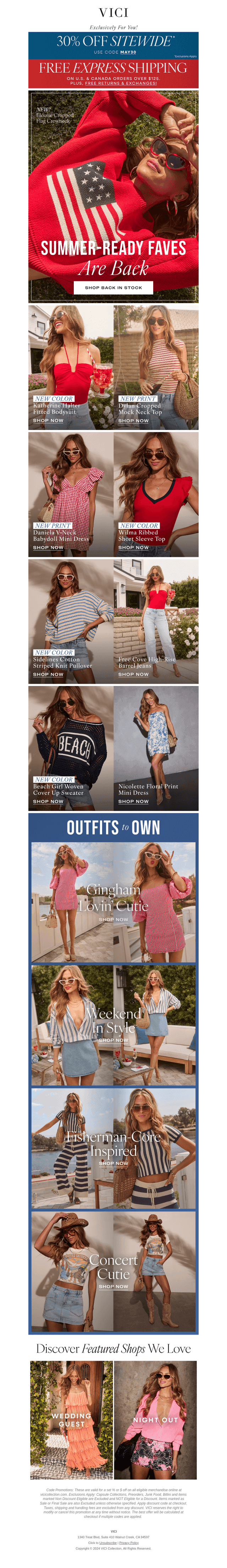 Your Summer-Ready Faves Are Back ☀️