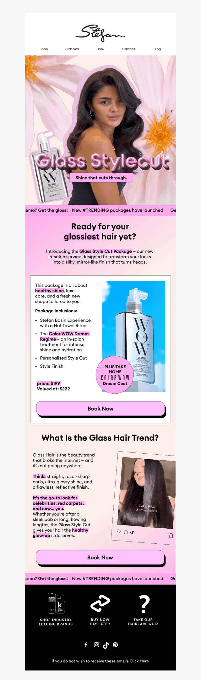 TRENDING: Glass Hair