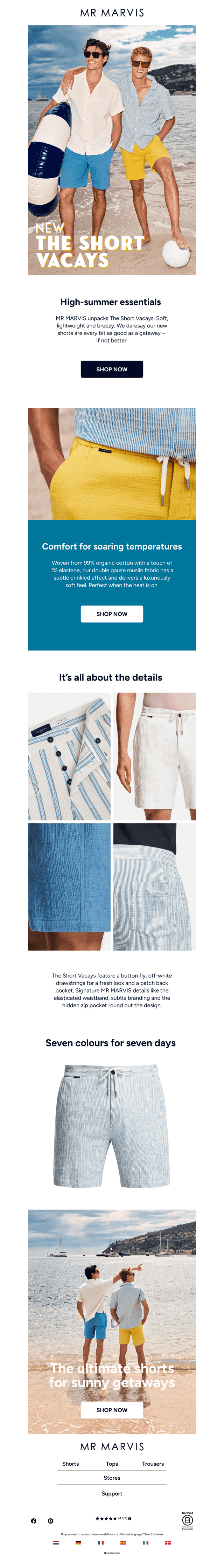 NEW: The Short Vacays