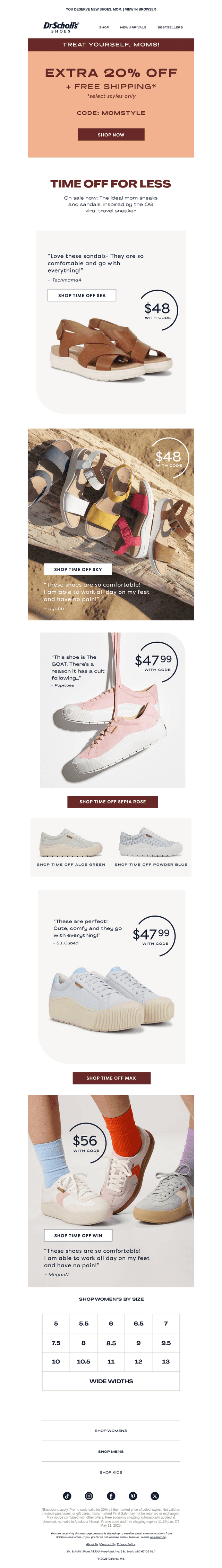 ENDS TONIGHT! 20% off + Free shipping