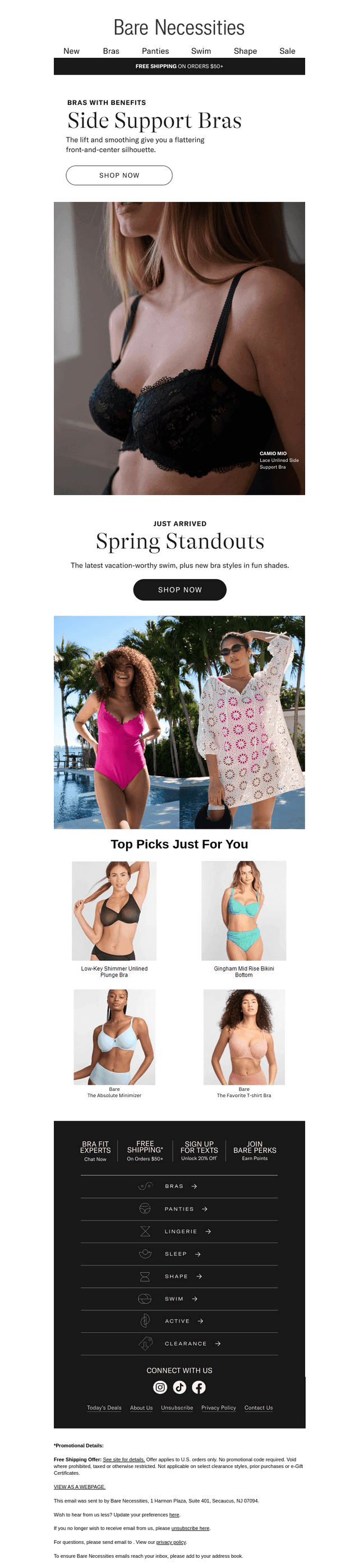 This Just In: Flattering Side Support Bras You'll Adore