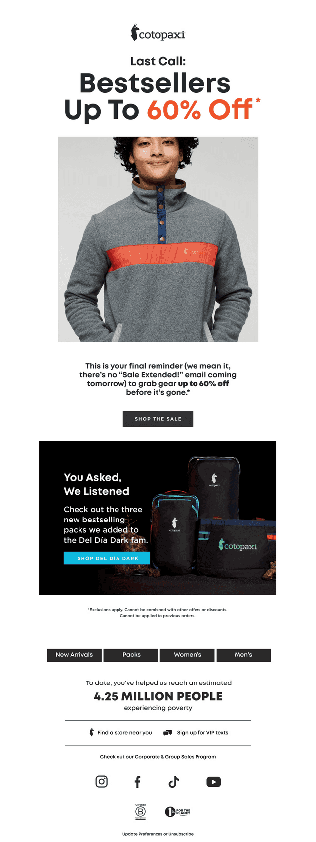 OKAY FINAL REMINDER: Up To 60% Off