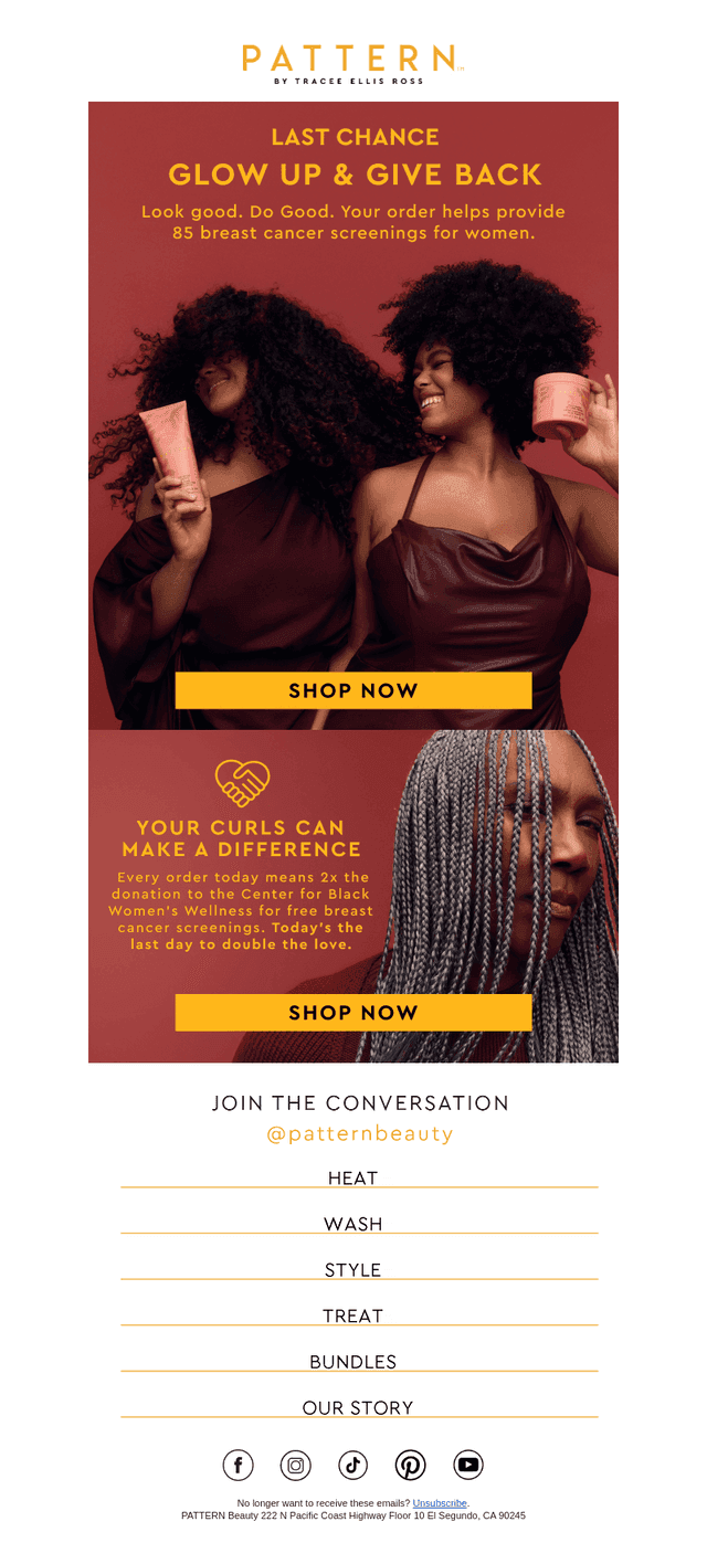Last Day! Give 2X the Care