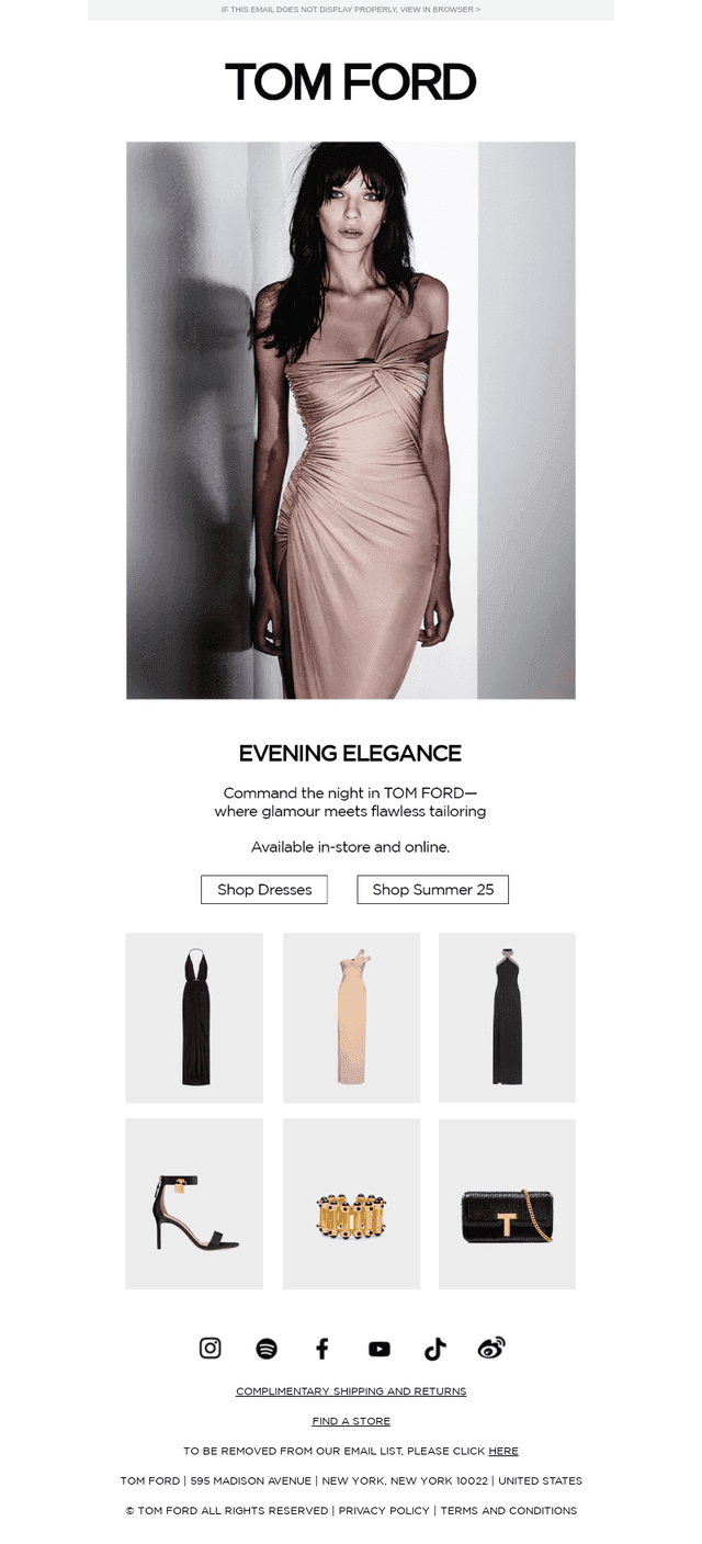 EVENING ELEGANCE