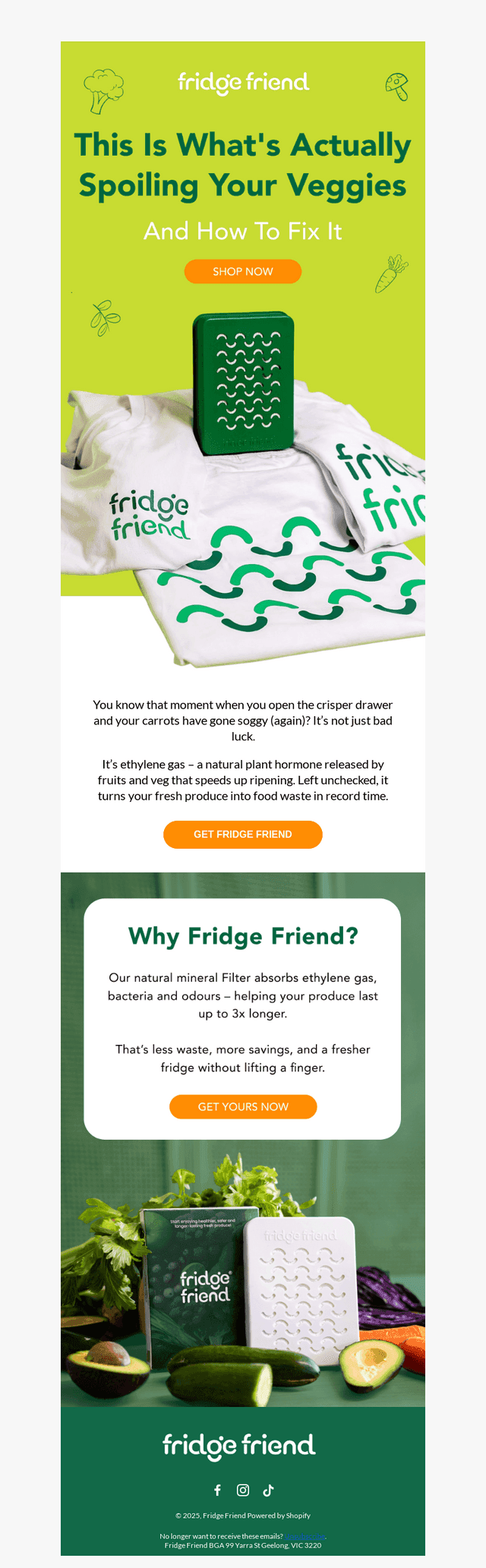 Why Your Veggies Go Off