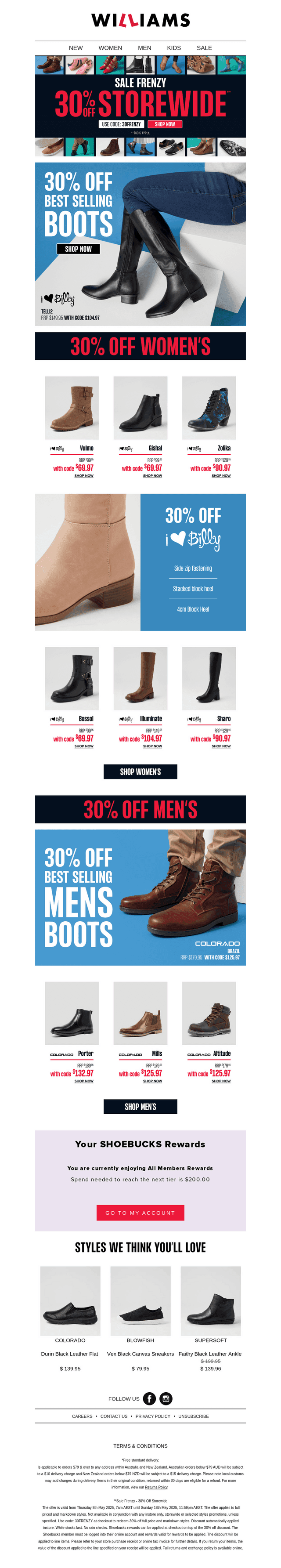 30% Off Best Selling Boots 👢