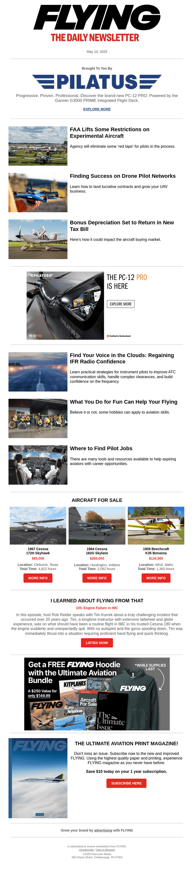 Big Win for Experimental Aircraft Pilots