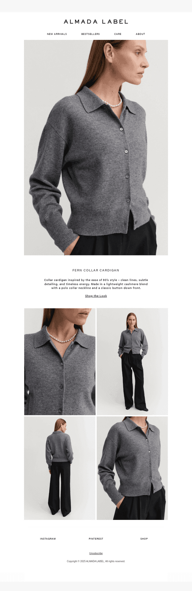 Fern Collar Cardigan