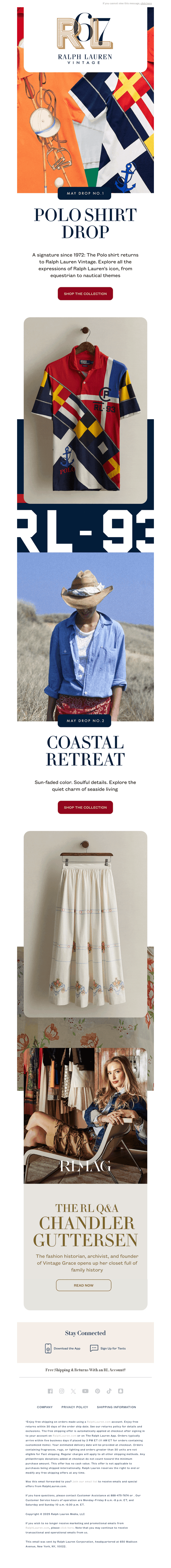 Vintage Drop: May Collections