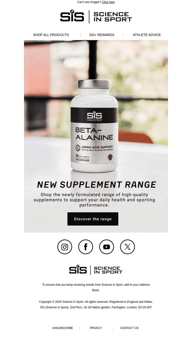 Introducing the new reformulated supplement range
